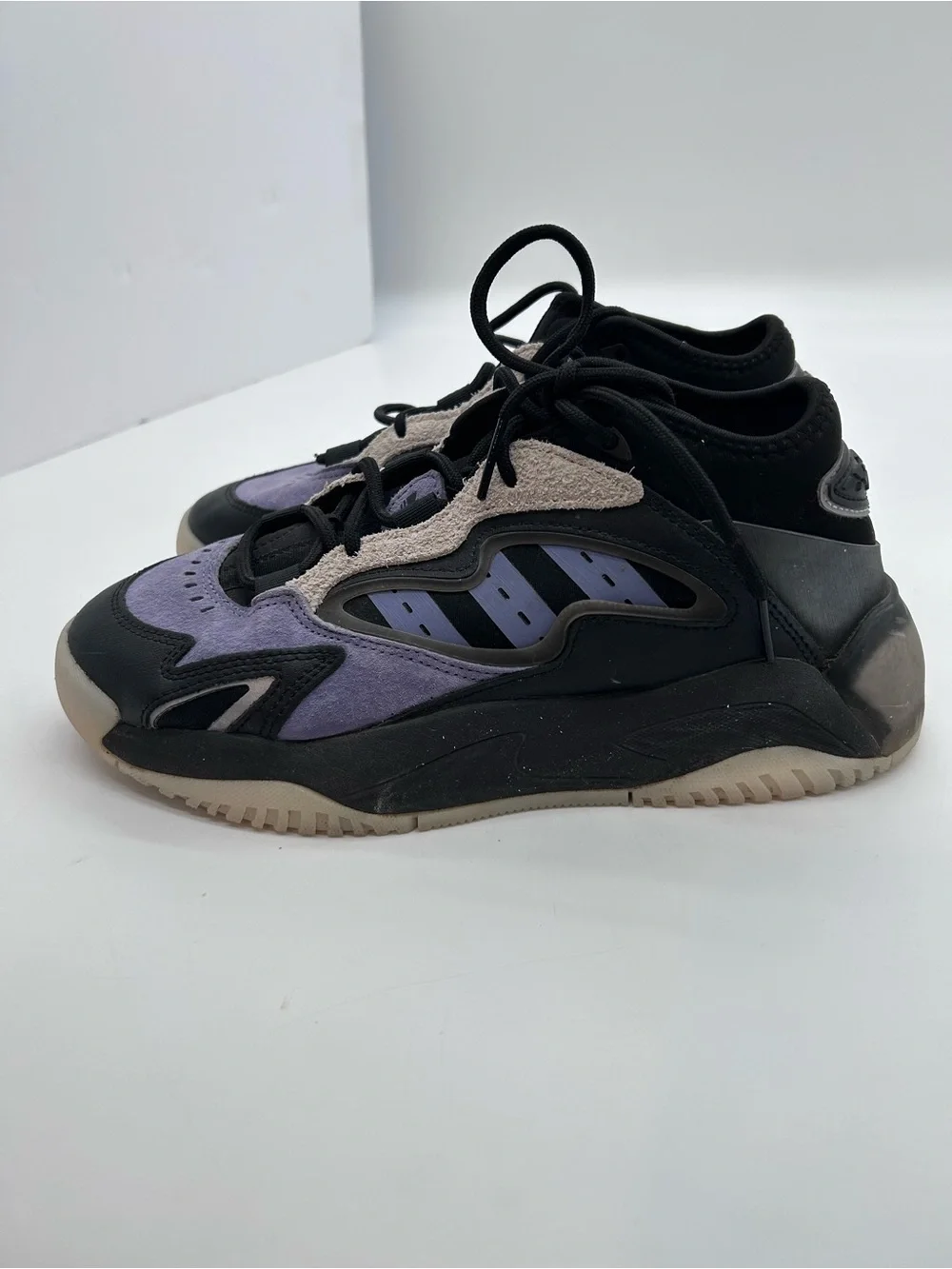 Adidas Original Street Ball II in the Orbit Violet Carbon Colorway 7.5